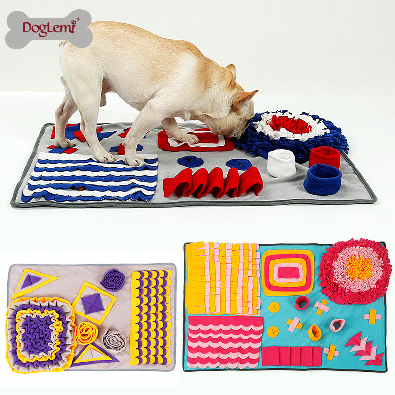 Dolemi Dog Sniffing Puzzle Mat – Slow Feeder & Enrichment Toy