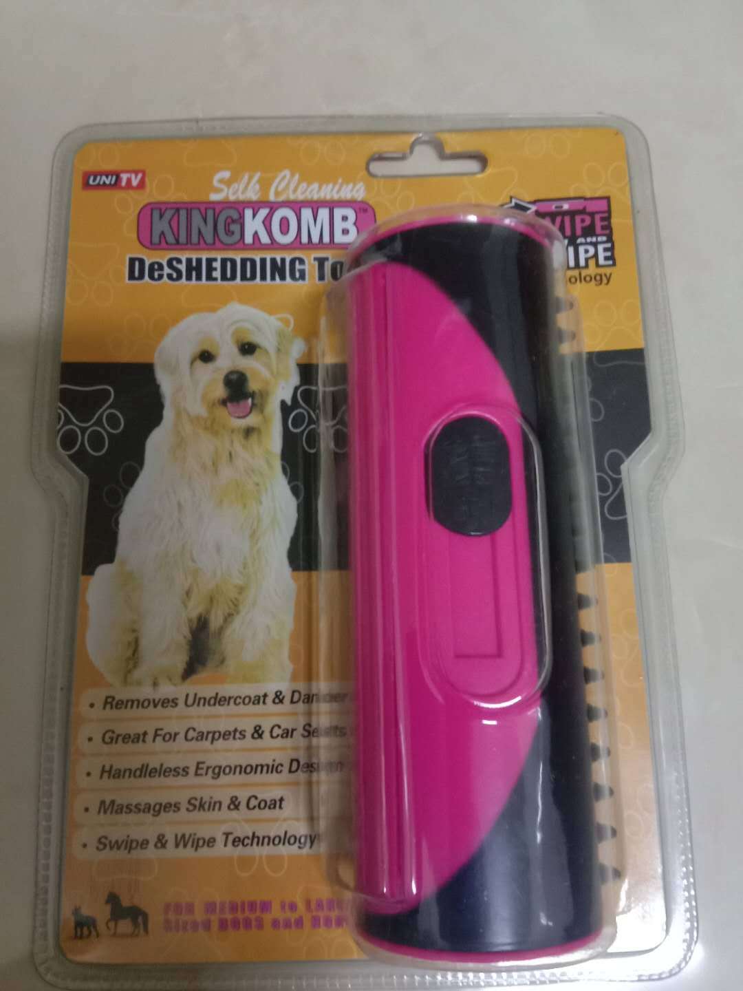 & Comb – Lightweight Hair Remover for Dogs | PawVortex