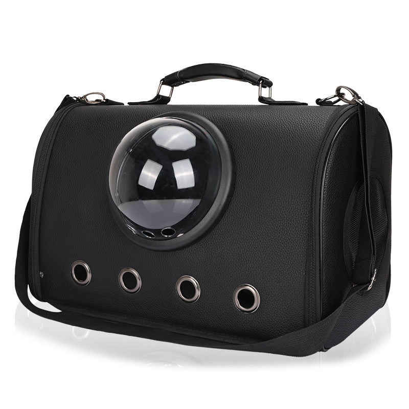 Breathable Pet Carrier Bag – Foldable Space Capsule for Dogs & Cats