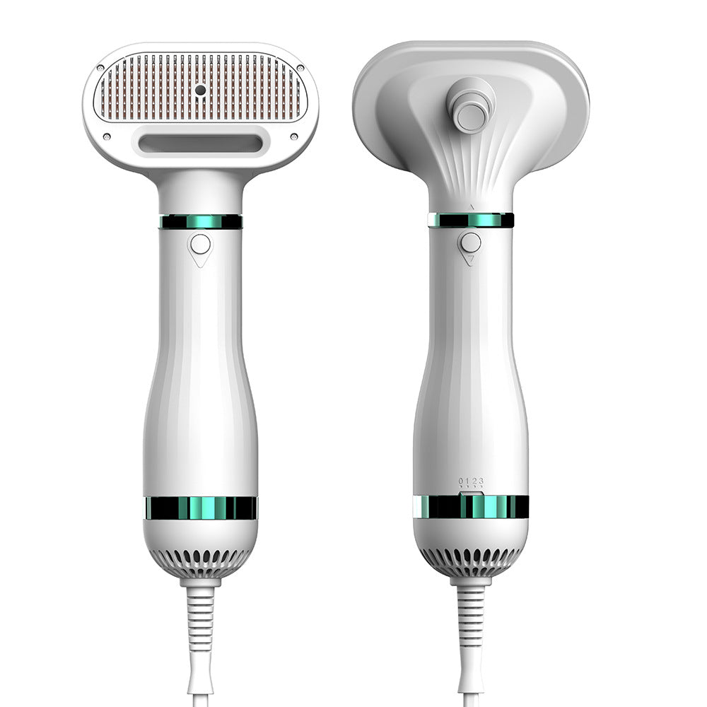 2-in-1 Pet Hair Dryer & Comb – Fast Grooming for Cats & Dogs