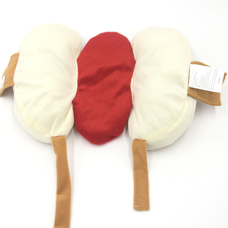 Hot Dog & Burger Pet Costume – Funny Outfit for Dogs & Cats