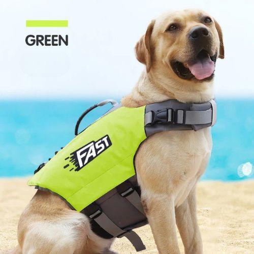 Summer Pet Dog Life Jacket – Safe & Stylish Swimming Vest for Dogs