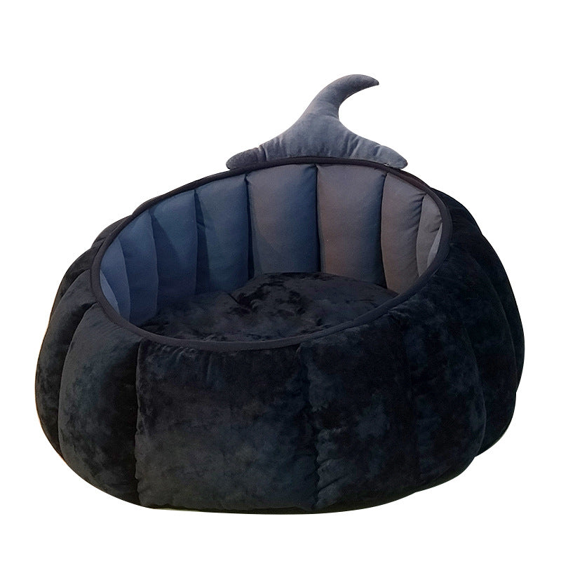 Pumpkin Pet Nest – Halloween Bed for Cats & Small Dogs
