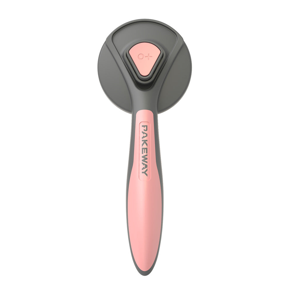 🪮 One-Key Hair Removal Pet Comb – Universal Grooming Brush for Cats & Dogs | Easy, Fast, and Effective Hair Removal