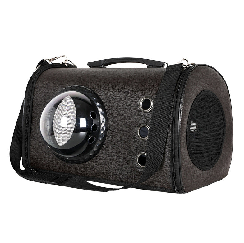 Breathable Pet Carrier Bag – Foldable Space Capsule for Dogs & Cats