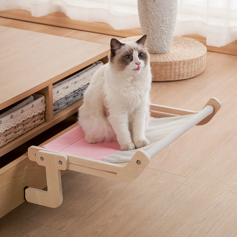 Window Cat Hammock – Hanging Bed for Sills, Balconies & More
