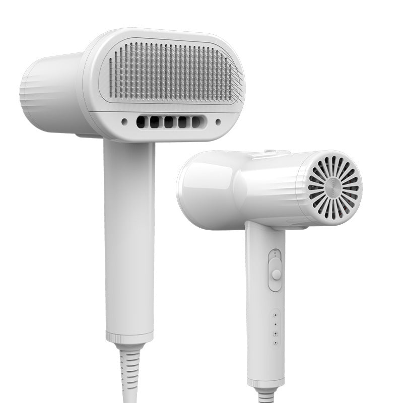 2-in-1 Pet Hair Dryer & Comb – Fast Grooming for Cats & Dogs