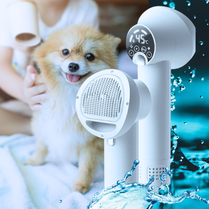 Pet Hair Dryer for Dogs & Cats – Quiet & Safe Grooming Blow Dryer