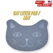 Cat litter pad on a white background.