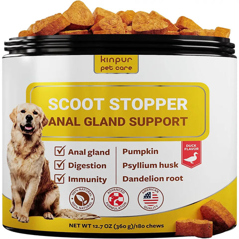 Kipur Pet Care Scoot Stopper Anal Gland Support supplement.