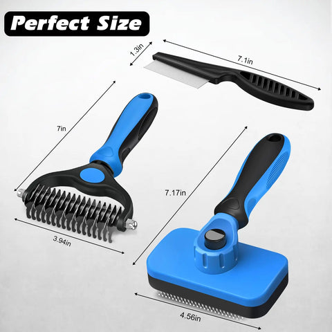 Product specifications showing a 7-inch length and a "balloon test" to prove the plastic-tipped bristles are gentle on skin.
