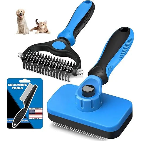 Product feature callouts for the SWIHAUK brush, including the TPR handle, push-button cleaning, and stainless steel bristles.