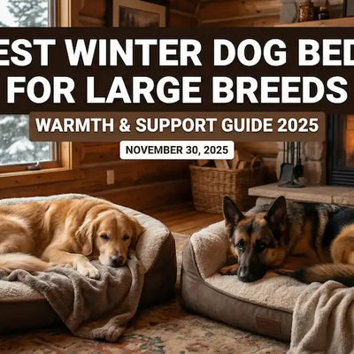 Best Winter Dog Beds for Large Breeds: Warmth & Support Guide 2025