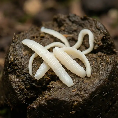 White Specks in Dog Poop: Pictures of Tapeworms, Rice-Like Worms & White Strings in Stool
