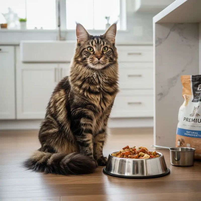 Maine Coon Feeding Guide How Much & How Often Paw Vortex