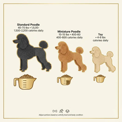 La mejor comida para perros Poodle (2026): Guía completa para estómagos sensibles y alergias