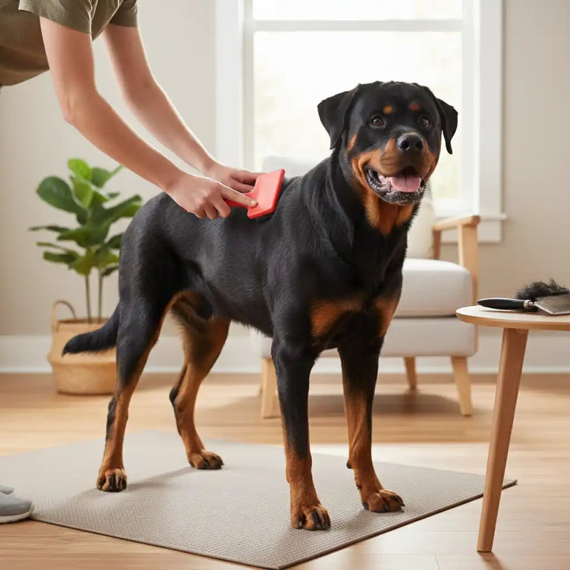 The Complete Rottweiler Grooming Guide: Shedding, Coat & Care Schedule