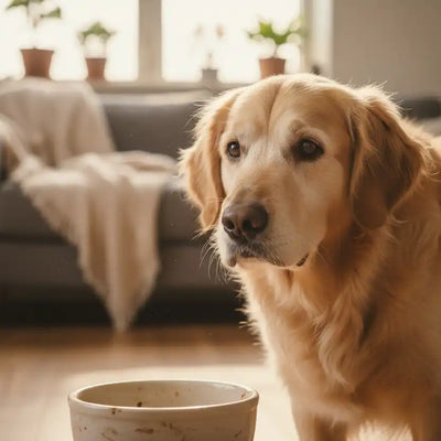 7 Subtle Signs Your Senior Dog Has "Hidden" Food Anxiety