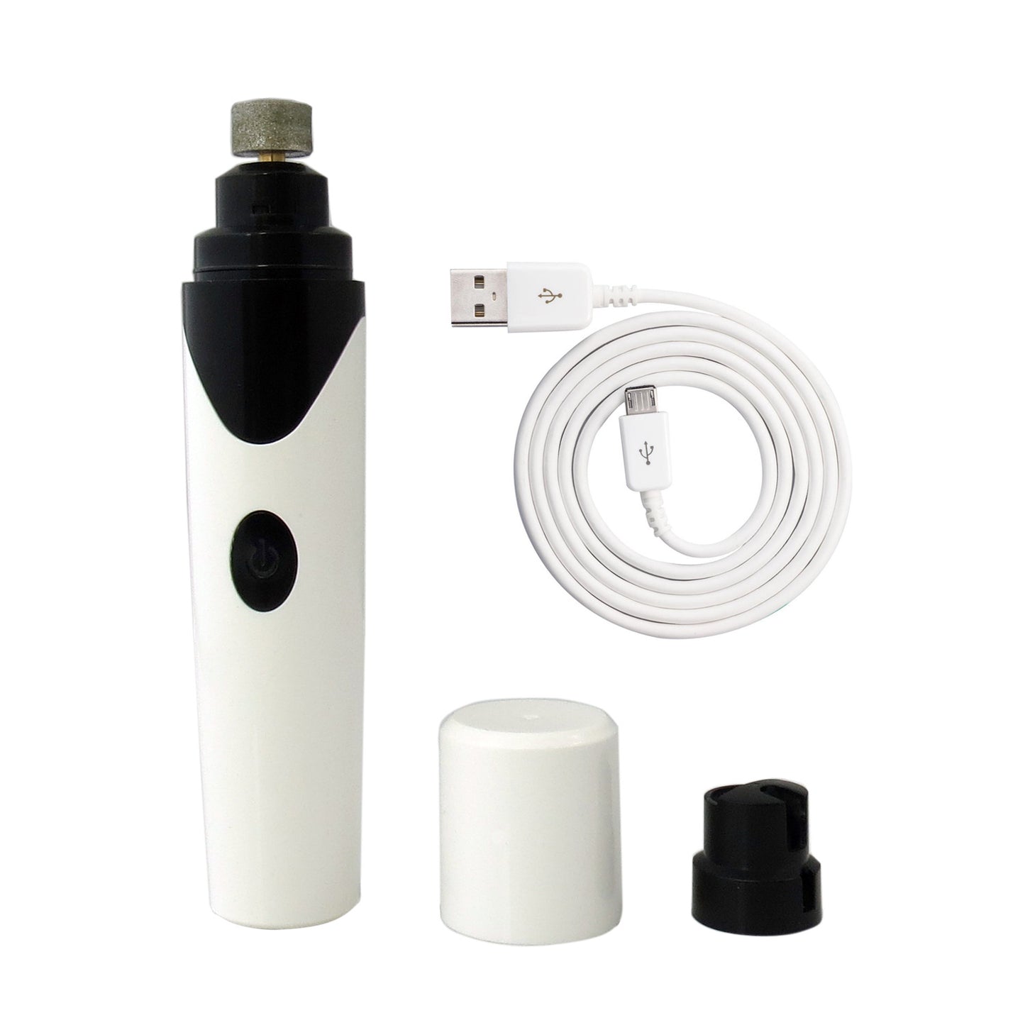 Rechargeable Pet Nail Grinder – USB Electric Nail Trimmer &amp; Clipper for Dogs and Cats