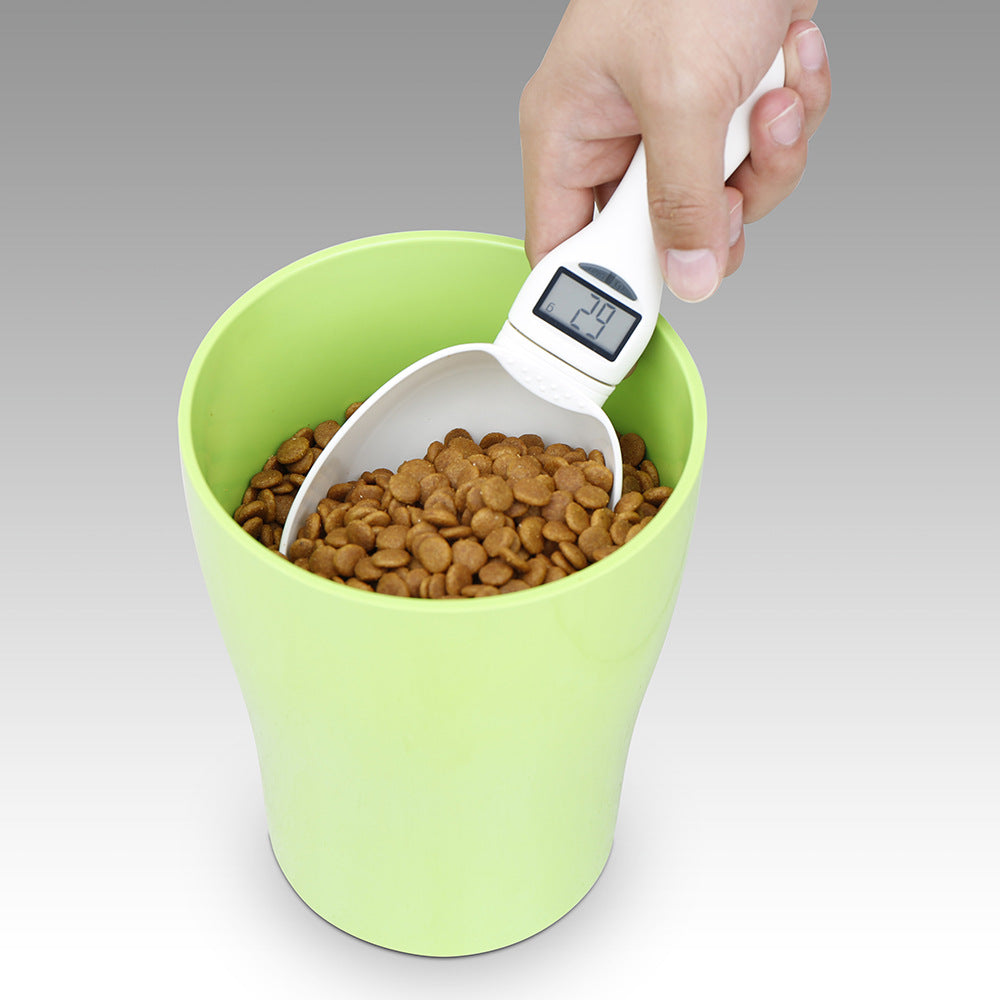 🐾 Electronic Pet Food Measuring Spoon – Digital Cat &amp; Dog Food Scale Spoon | PawVortex
