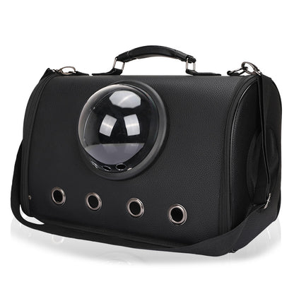 Breathable Pet Carrier Bag – Foldable Space Capsule for Dogs & Cats