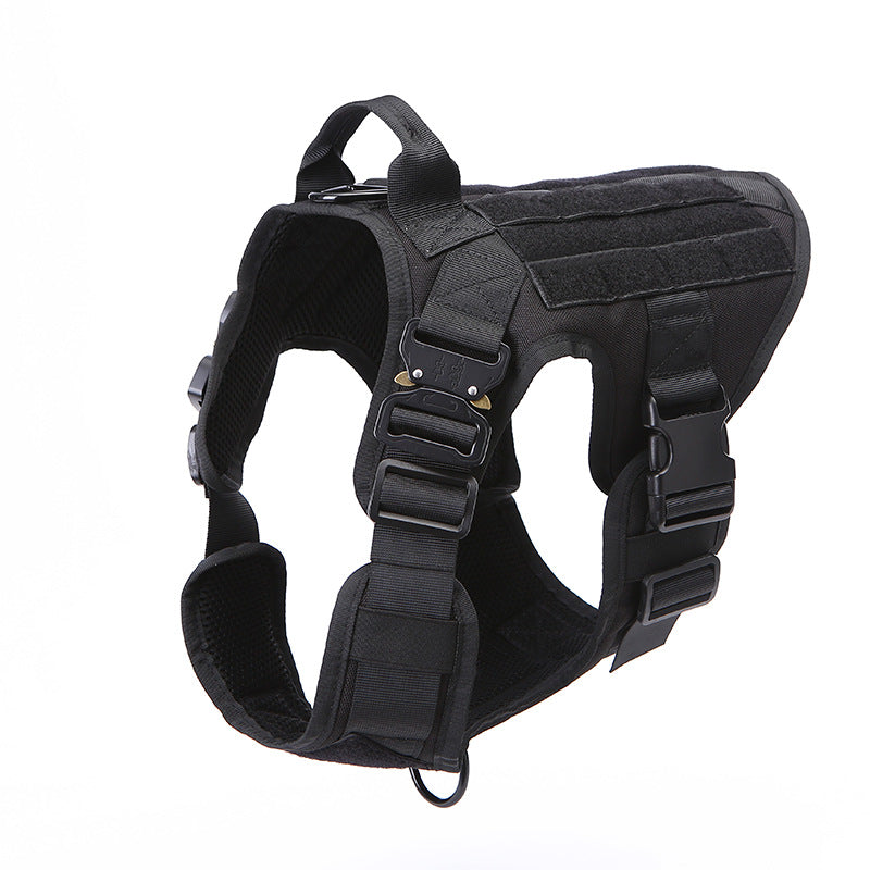 Tactical Dog Backpack – Military-Style Dog Vest with Storage | Adjustable Working Dog Harness with Chest Strap