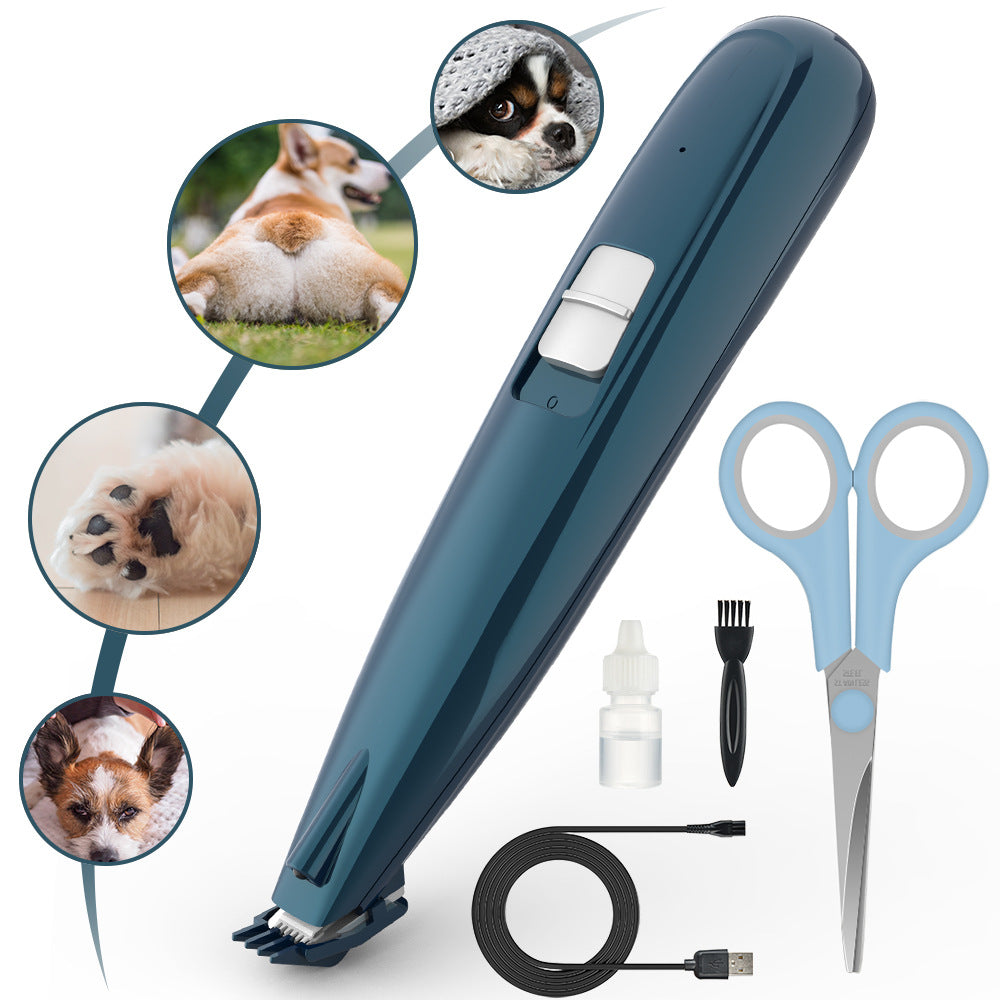 Rechargeable Pet Hair Clippers – Electric Grooming &amp; Shaving Tool for Dogs and Cats