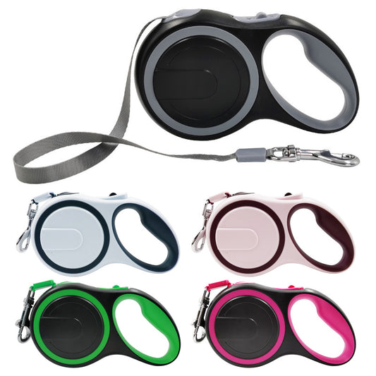 Automatic Retractable Dog Leash for Medium and Large Dogs – Heavy-Duty Outdoor Pet Walking Leash