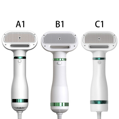 2-in-1 Pet Hair Dryer & Comb – Fast Grooming for Cats & Dogs