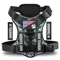 Reflective Dog Harness — Adjustable, Breathable, 6 Colors