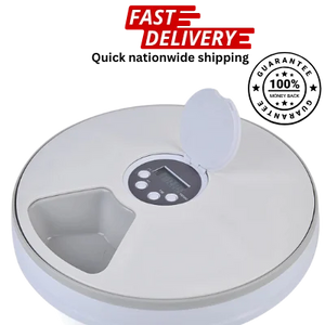 Automatic Dog Feeder – 6-Meal Dispenser with Music Reminder