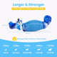 Green alligator-shaped squeaky dog toy designed for aggressive chewers with a built-in internal squeaker.