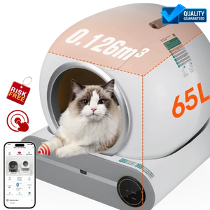 TAKOYI Smart Automatic Litter Box – App-Controlled Self Cleaning Robot with Odor Removal & Radar Sensors (2025)