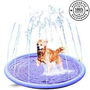 Pet Splash Mat – Non-Slip Water Sprinkler Pad for Dogs & Kids