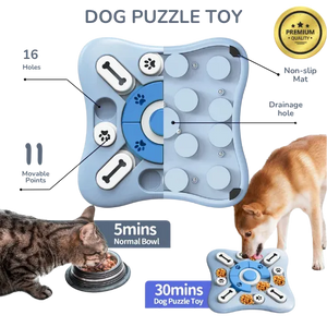 Interactive Dog Toy – Sound-Activated Slow Feeder & Treat Dispenser