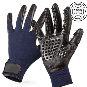 Pet Grooming & Bath Gloves – Hair Removal & Massage Tool