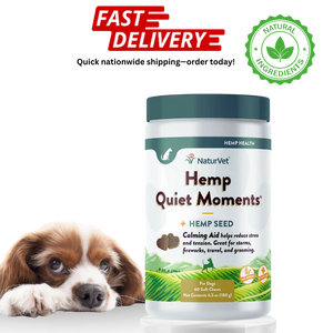 Calming Aid NaturVet  Quiet Moments – 60 Soft Chews