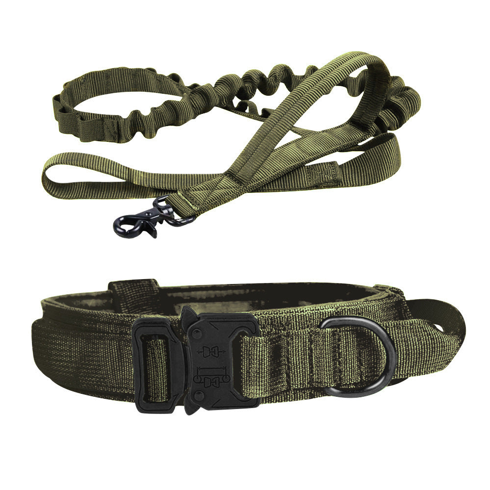 Tactical Dog Collar & Leash Set – Military-Grade for Training