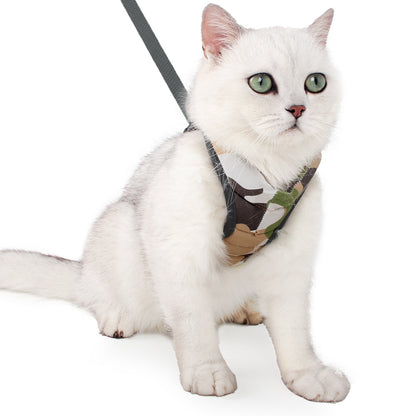 Adjustable Cat Harness & Leash – Secure Chest Strap