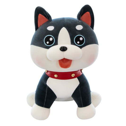Adorable Cartoon Husky Plush Toy – Cozy Bedtime Companion &amp; Perfect Birthday Gift for Girls