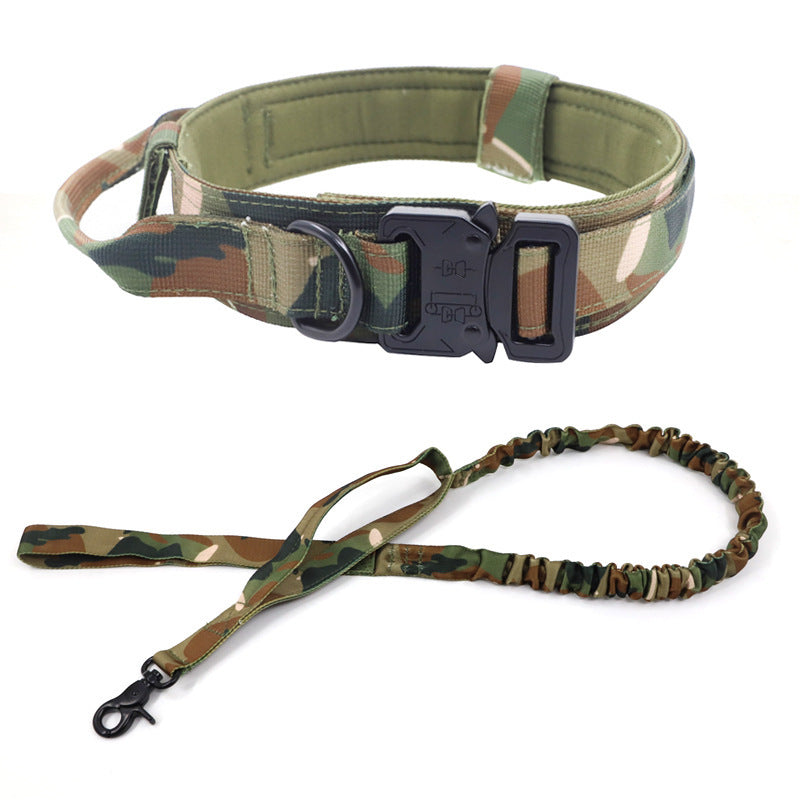 Tactical Dog Collar & Leash Set – Military-Grade for Training