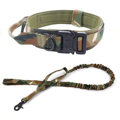 Tactical Dog Collar & Leash Set – Military-Grade for Training