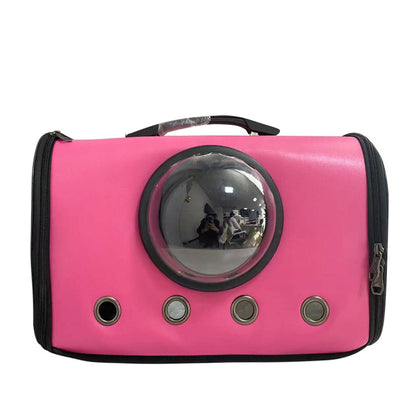 Breathable Pet Carrier Bag – Foldable Space Capsule for Dogs & Cats