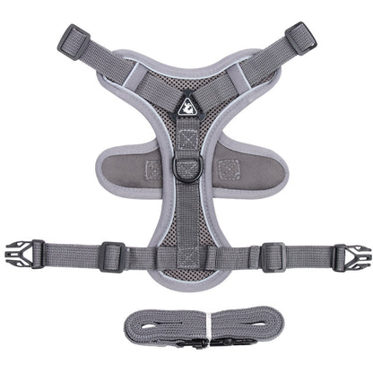 Reflective Vest Harness & Leash – Breathable for Dogs & Cats