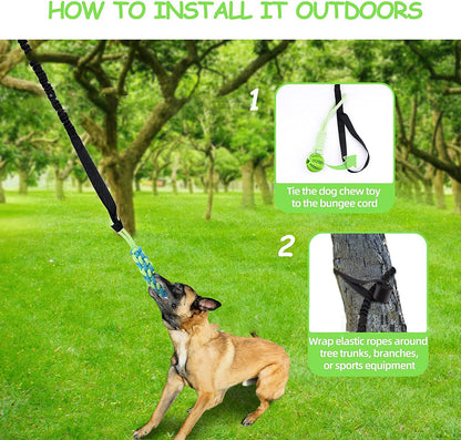 Dog Tug Toy – Teeth-Cleaning Chew Rope Pull Toy