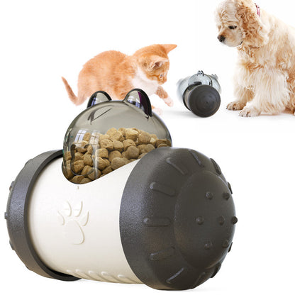 Tumbler Puzzle Slow Feeder Ball – Leaking Treat Dispenser Dog Toy (Non-Electric, No Batteries)