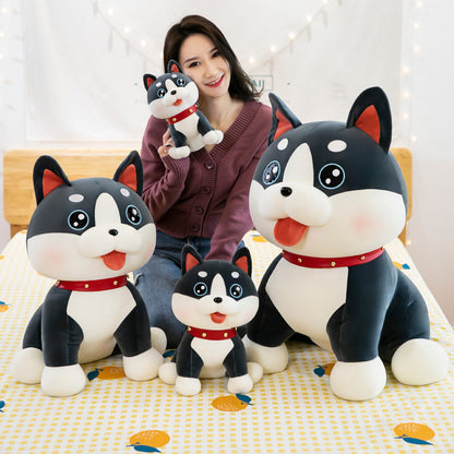 Husky Plush Toy – Soft Sleeping Pillow & Gift for Kids