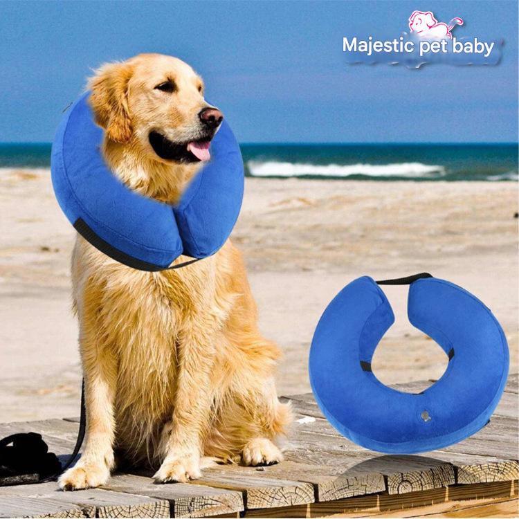 Inflatable Pet Recovery Collar – Soft Protective E-Collar