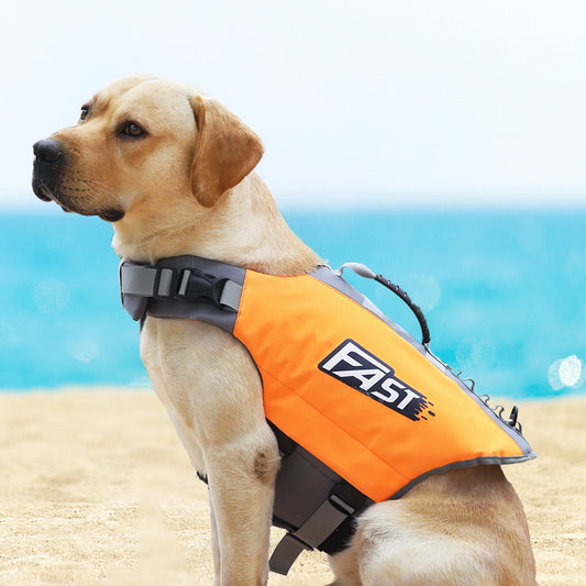 Summer Pet Dog Life Jacket – Safe & Stylish Swimming Vest for Dogs