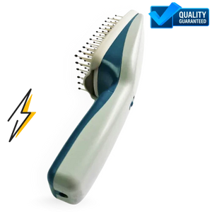 Electric Pet Grooming Comb – Negative Ion Hair & Massage Brush